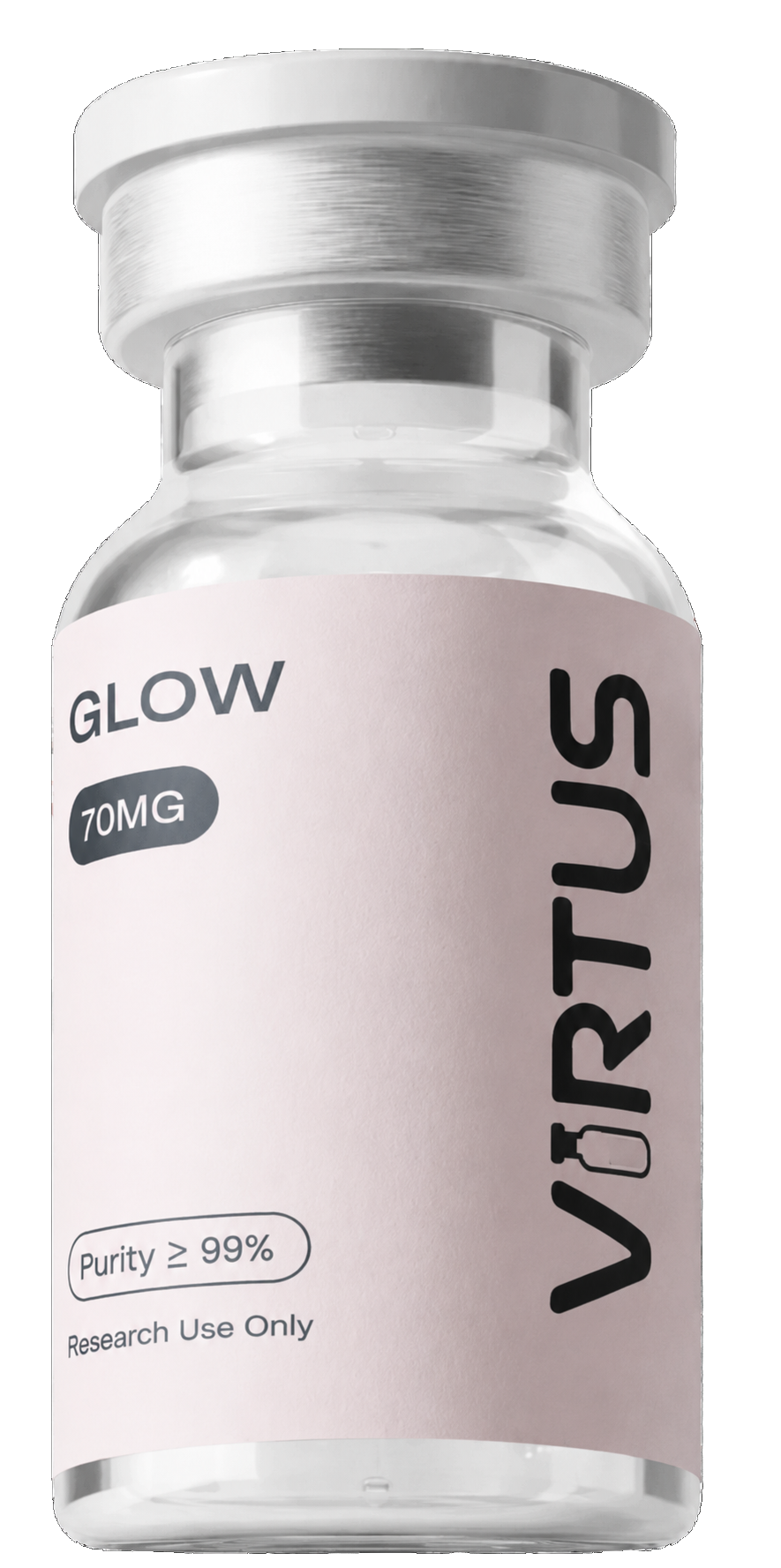 Research peptide vial