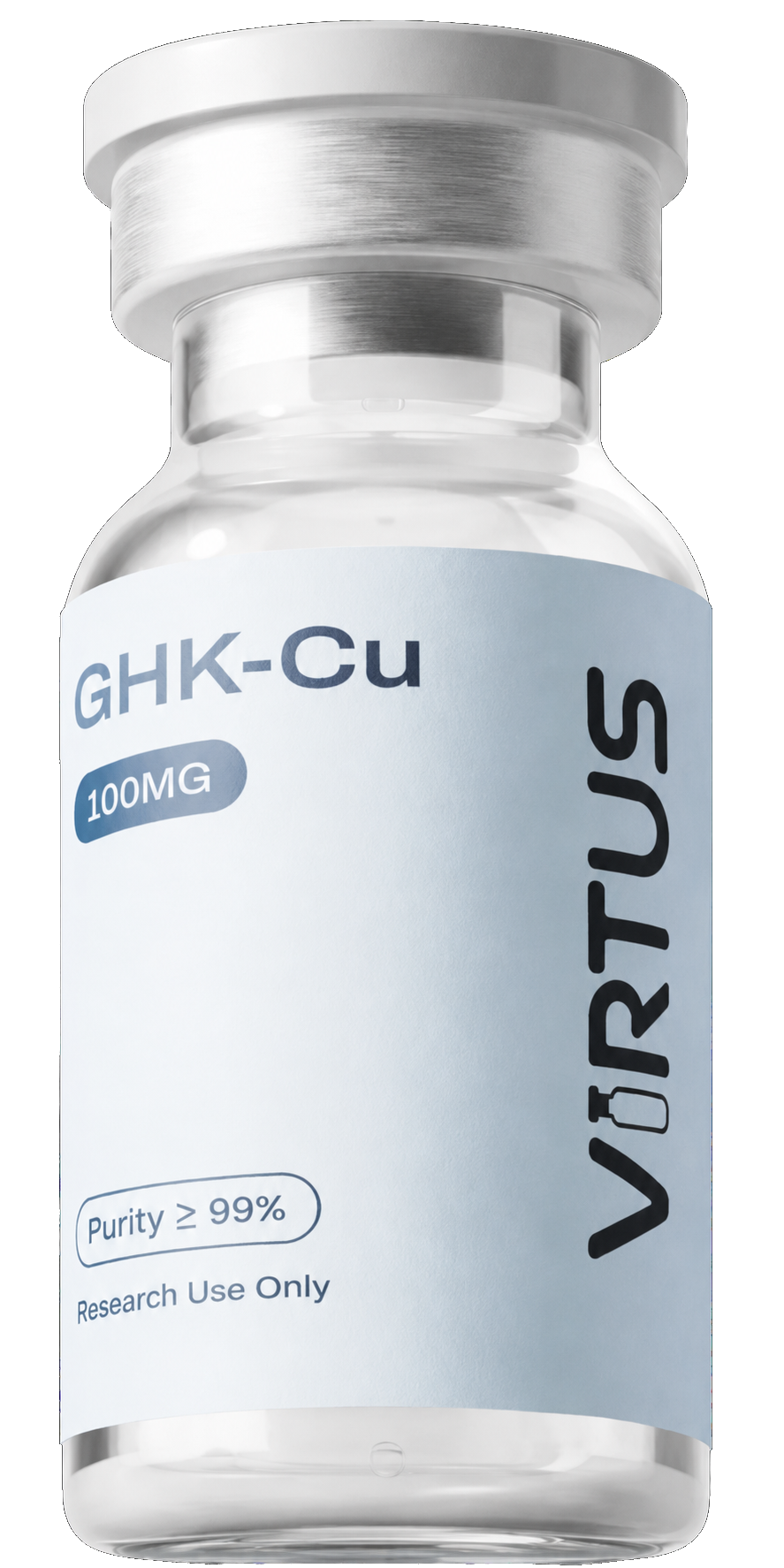 GHK-Cu research peptide vial